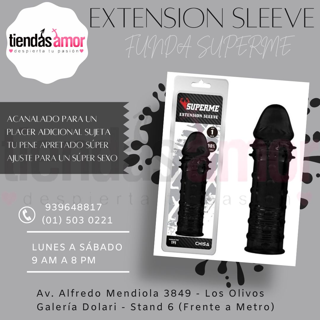 FUNDA EXPANSORA SUPERME EXTENSION SLEEVE